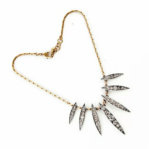 Clear Crystal Vintage Statement Pendant Necklace - Picture 2 of 6